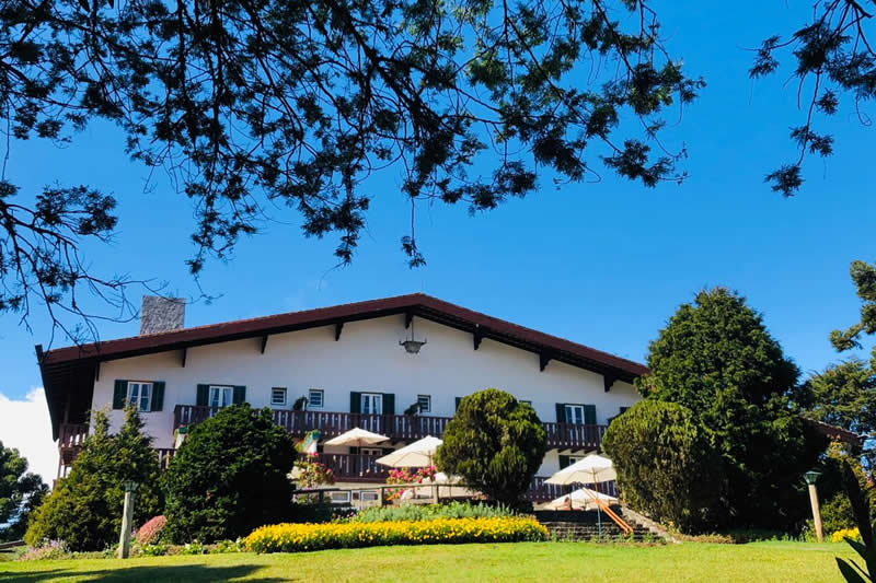 Solarium - Hotel Toriba em Campos do Jordão'