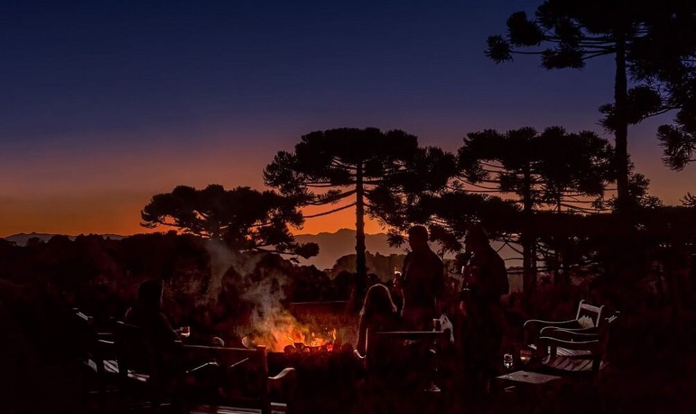 Pôr do Sol - Hotel Toriba em Campos do Jordão