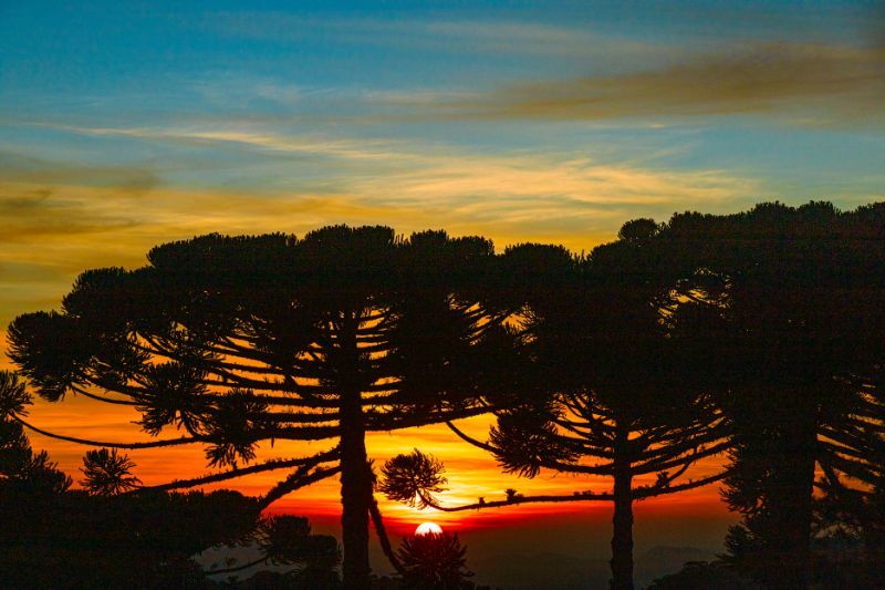 Pôr do Sol - Hotel Toriba em Campos do Jordão