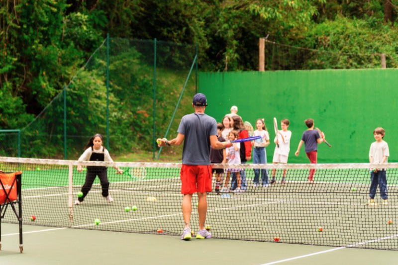 Clínica de Tênis Toriba, com Jeison Martins, embaixador da Wilson - Hotel Toriba em Campos do Jordão