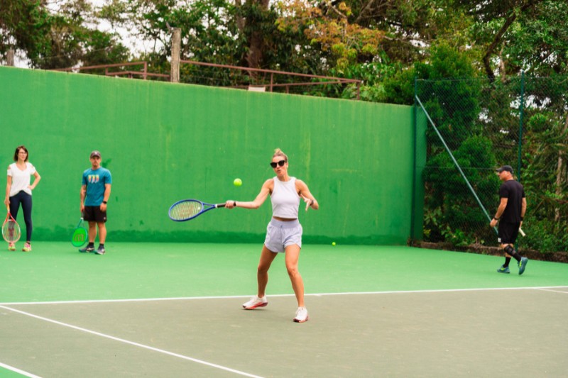 Clínica de Tênis Toriba, com Jeison Martins, embaixador da Wilson - Hotel Toriba em Campos do Jordão