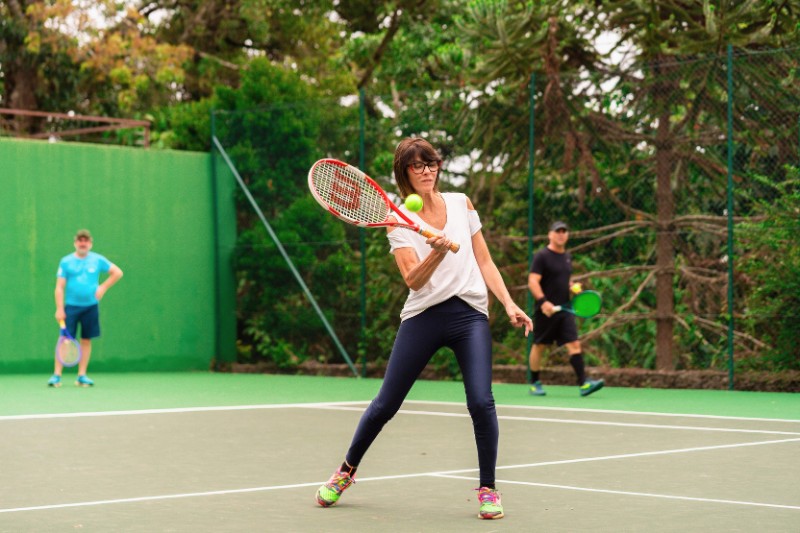 Clínica de Tênis Toriba, com Jeison Martins, embaixador da Wilson - Hotel Toriba em Campos do Jordão